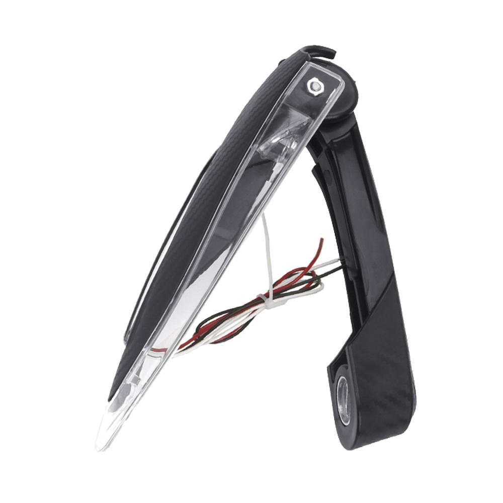 Motorcycle Hand Guards Motorcycle LED Hand Guard Shield with Turn Signal Light Motorcycle Accessories Parts Windproof 22mm 7/8