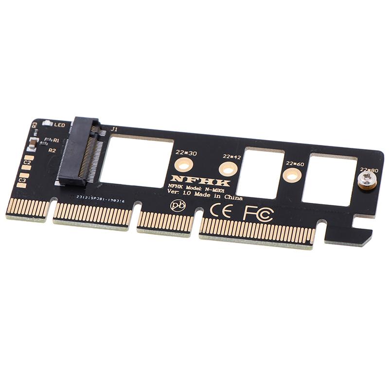 

1*Nvme M.2 Ngff Ssd To Pci-E Pci Express 3.0 16X X4 Adapter Riser Card Converte