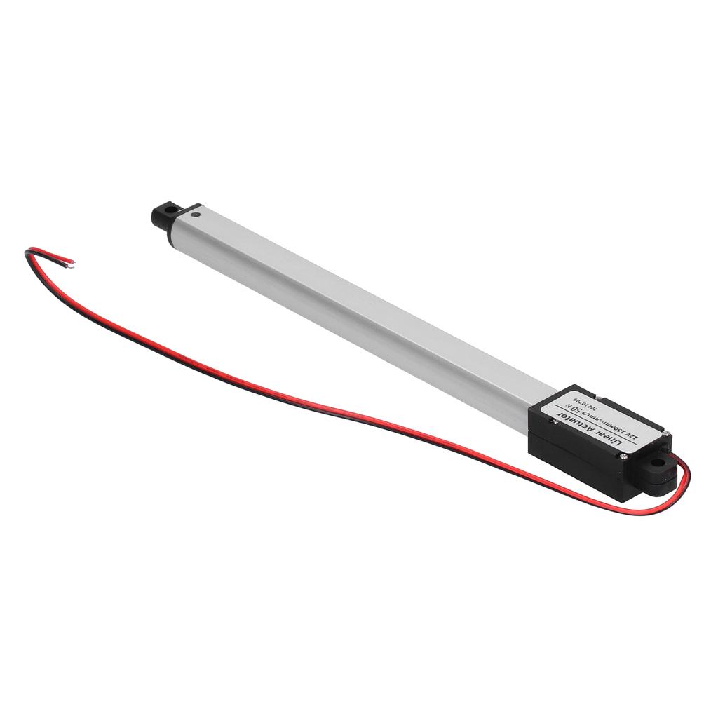 Linearantrieb 12V 150mm Interner Endschalter Geräuschunterdrückung Kurzschlussschutz Mini