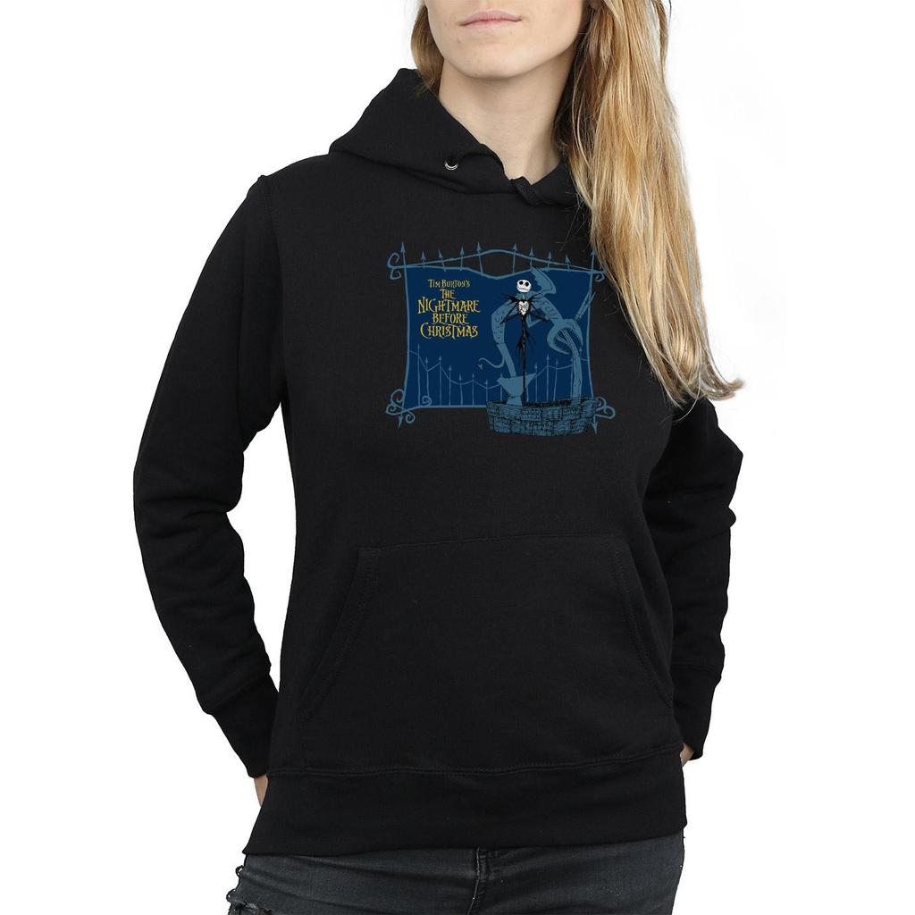 Disney Womens/Ladies Nightmare Before Christmas Jack And The Well Hoodie