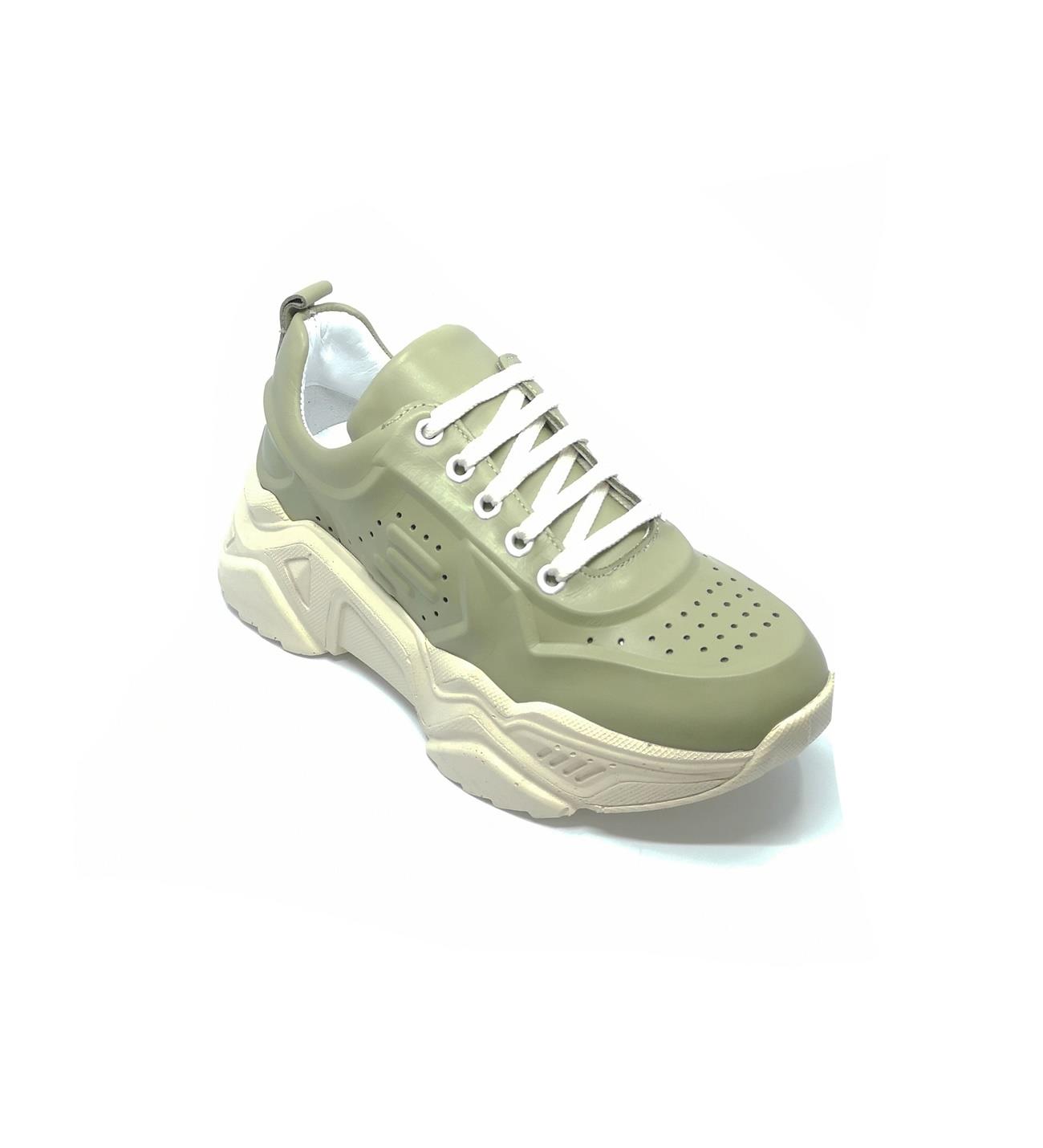 Женские кроссовки из натуральной кожи Janestt 185-206570-40 6724₽