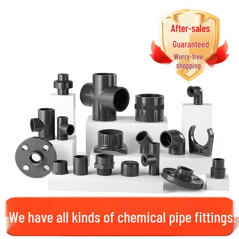 PVC 90-Degree Elbow Pipe Connector