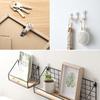 10Pcs/Set Photo Frame Hanging Hook White Painting Hook Plastic Invisible Wall Hooks Mount Photo Picture Nail Hook Hangers