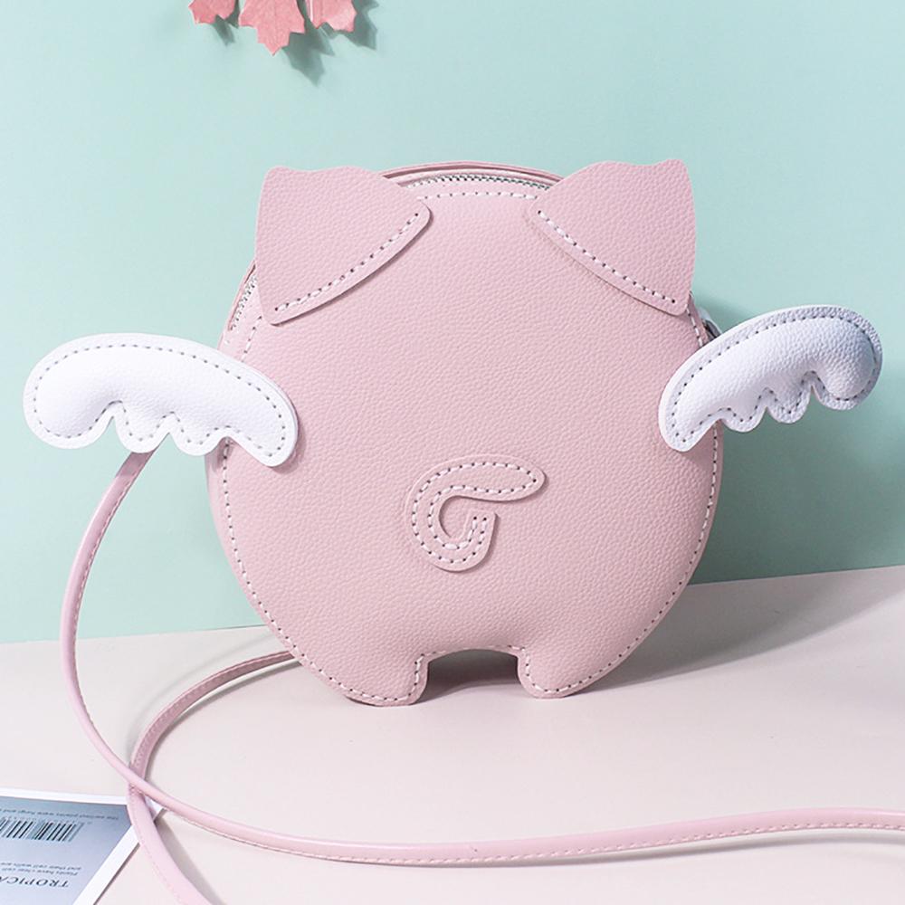 1set Faux Leather Pieces Materials,  DIY Sewing Cute Bag Template, DIY Making Mini Pig Shoulder Bag Leather Design Stencil Molds