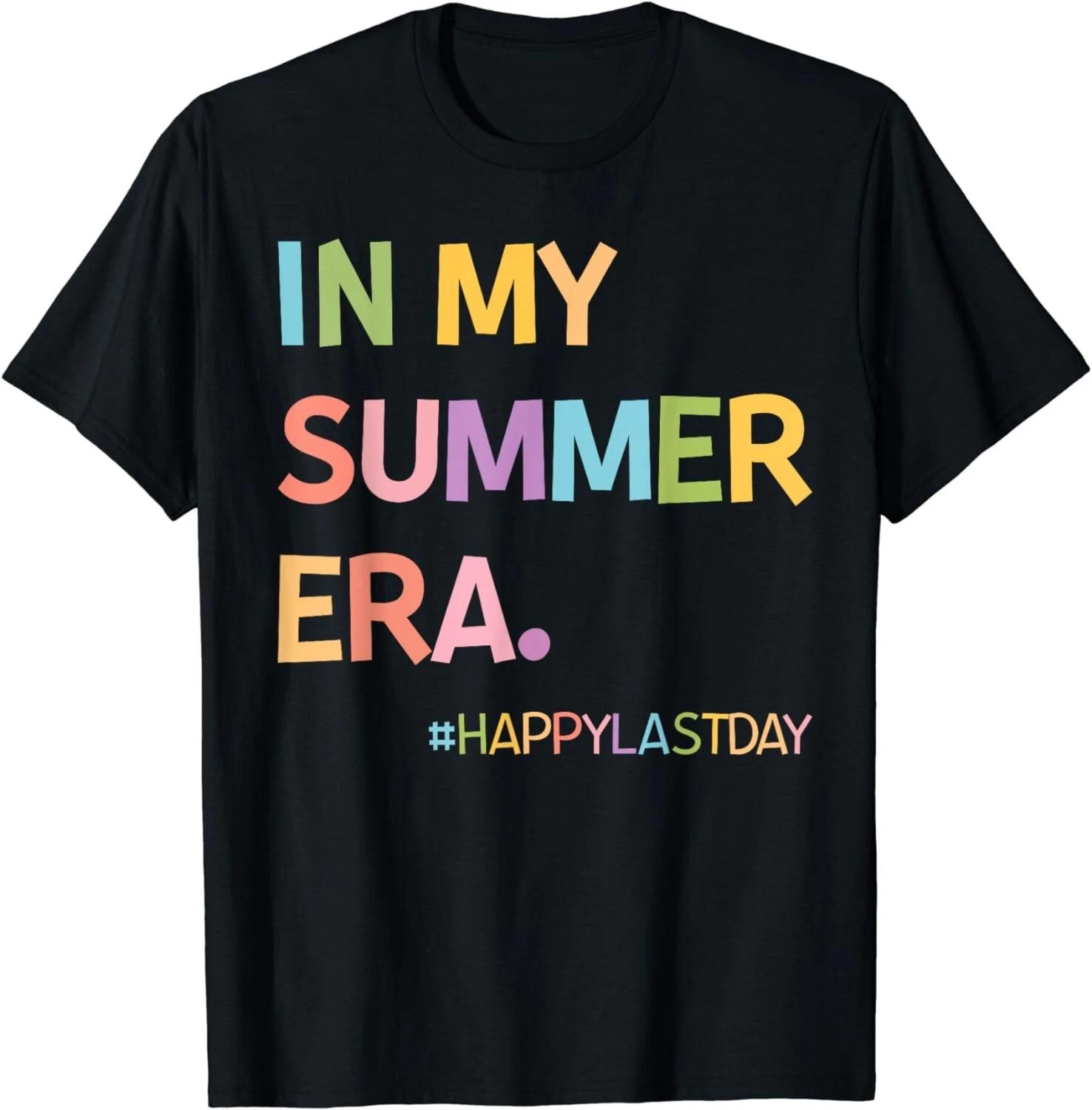 In My Summer Era Summer Break End Of School Year Teacher Gift Unisex T-Shirt M