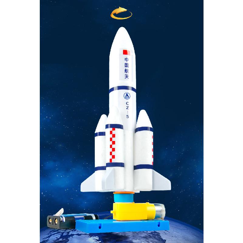 Science Experiment Diy Rocket Model Kit For Childrens Educational Handson Stem Activity