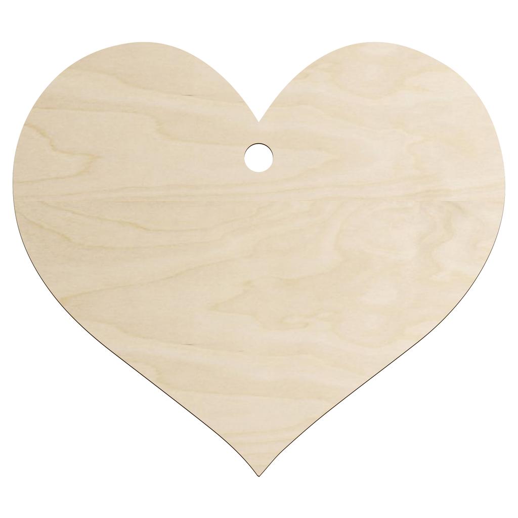 Hearts Valentine's Day Gift Garland Wooden Pendants 100PCS