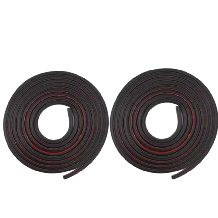 5m Car Door Seal Strip Auto Rubber Sealant 5holes Noise Insulation Anti-Dust Soundproofing Car Sealing Strips Accessories