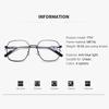 Photo-sensitive  Anti-blue Light Nearsighted Glasses With Large Frames And Plain Appearance 7757