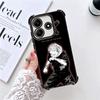 JUJUSU Anime Character Art Soft Phone Case For Xiaomi Redmi Note 14 15 Pro Plus 13 12 11S 11T 5G 10 9S 9 Plating Anti-Fall Funda