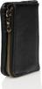 Lee Loose II Bifold and Electronic Bill Cowhide Black Wallet, Medium, Coin, Card, Money, Compartment, Pocket-Stitched Leather, 320-2113,