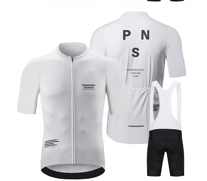 Summer Short Sleeve Strap Cycling Suit Men's Mountain Road Bike Off-Road Clothing