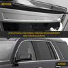 ABLZ-1Pair Front B Pillar Door Trim Molding For Cadillac Chevy GMC 2015- 926-241 926-242