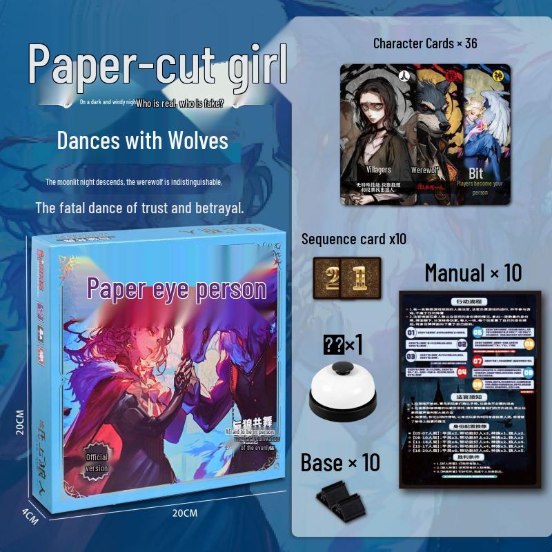 Brangdy Dance with Wolves Mystery Werewolf Card Game