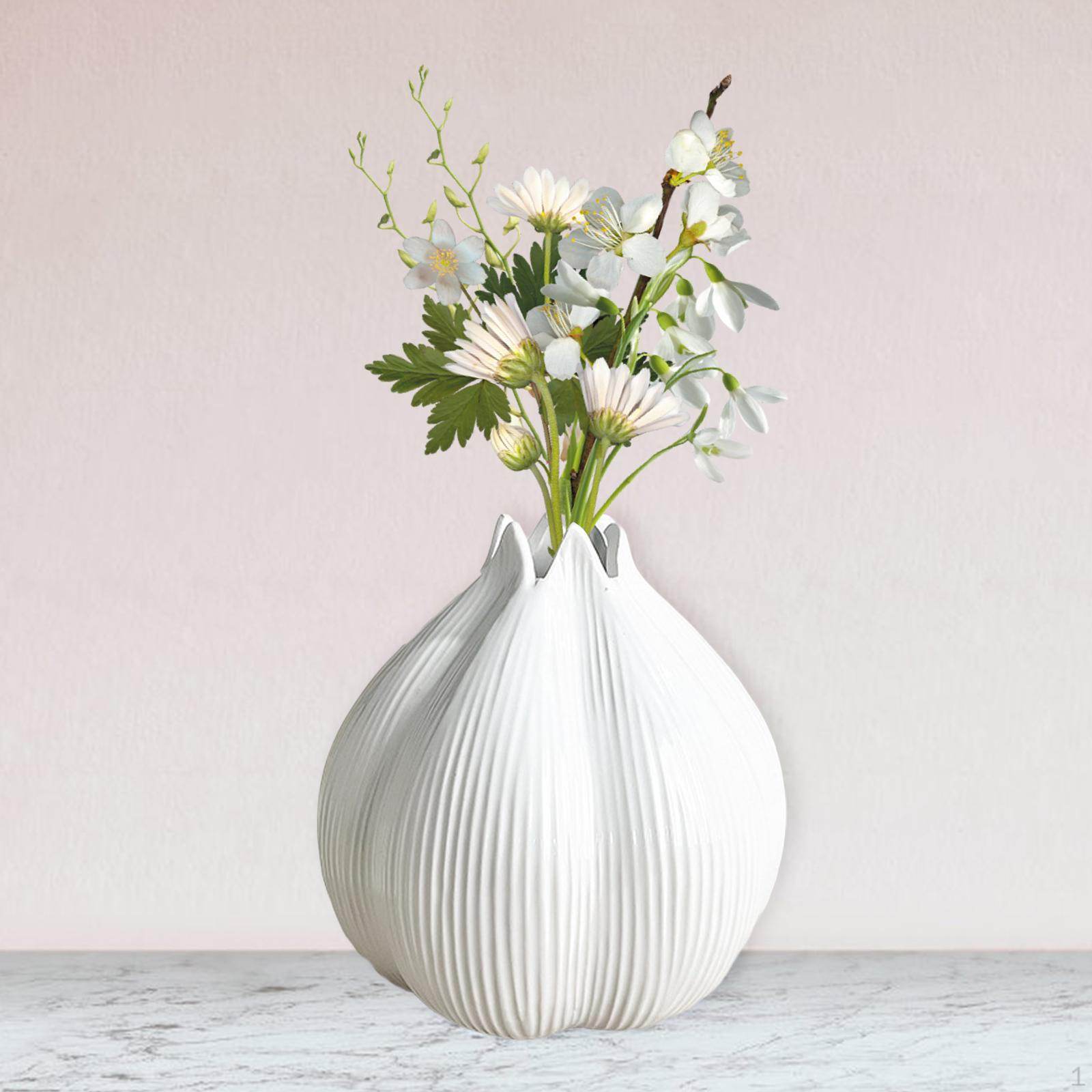 

Ваза для цветов в форме луковицы Керамическая Подарки на День Рождения Украшение для Дома Современное Искусство