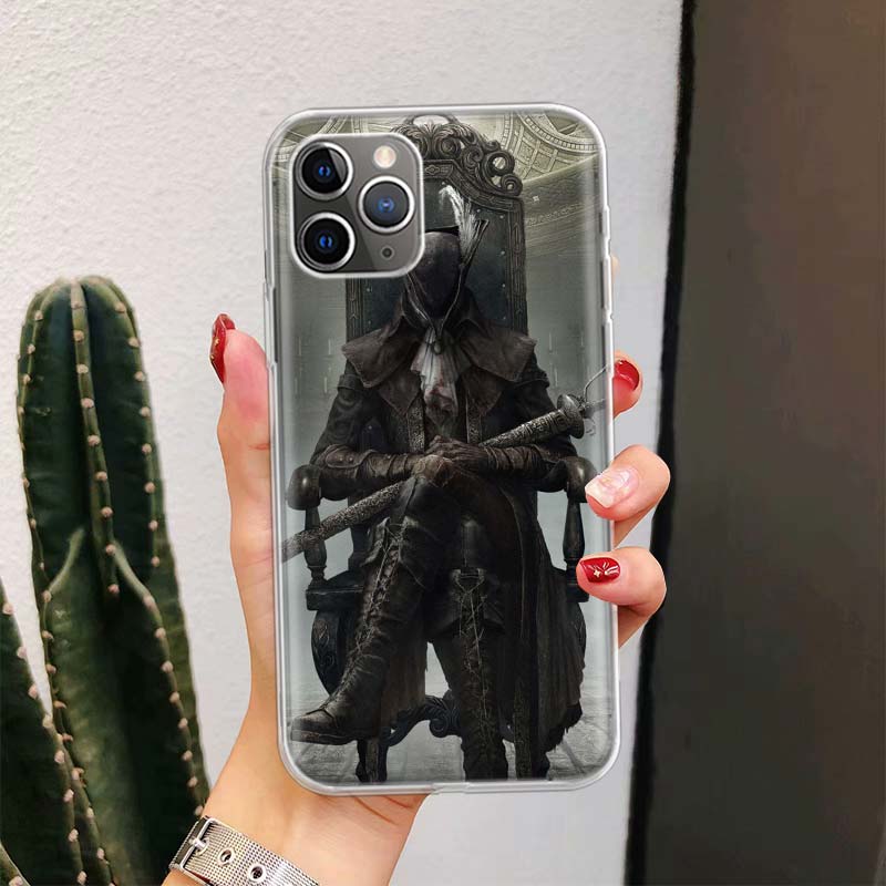 Bloodborne Spiel Für iPhone 17 Air 16 15 14 Plus 13 Mini 12 11 Pro Max Handyhülle 16E 7 Druck 8 SE Fundas Hülle Weiche Hülle 16 15