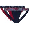 SS25 Mid-Rise High-Cut Triangle Briefs 2-Pack Men Underwear EM000257-AF10778-MB315