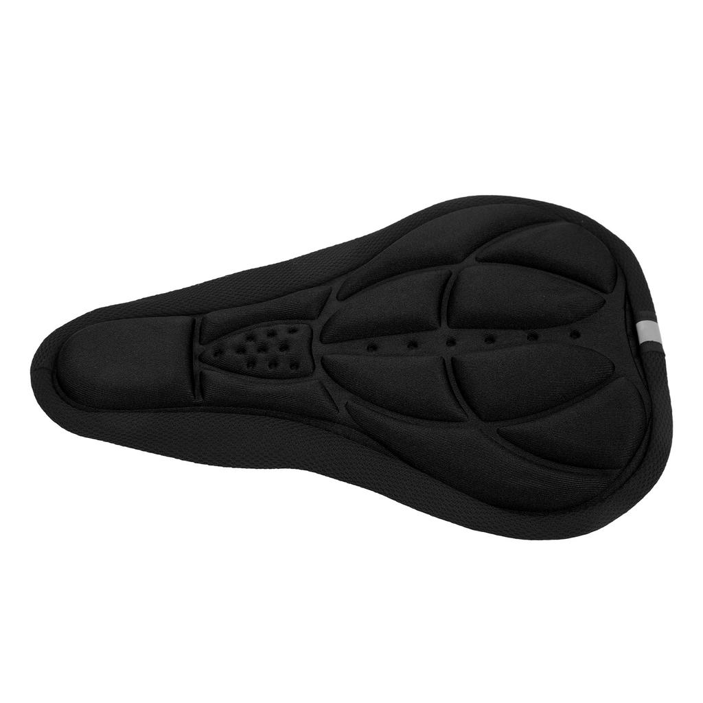 Bike Seat Cover Soft Breathable   Sponge Easy Installation Comfortable Concavo Convex Design Bike Seat Cushion