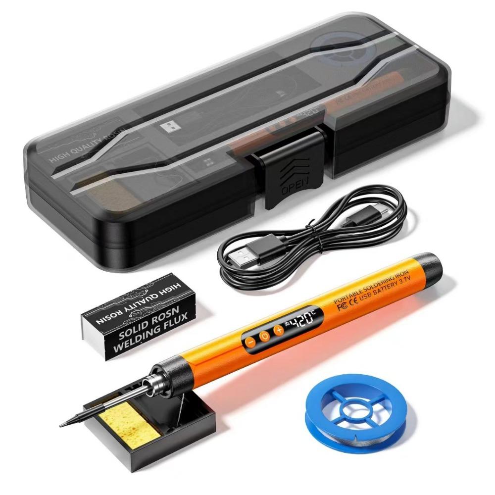 LED Digital Display Electric Soldering Iron Set Smart Solder Welding Iron Tool  Electronic Rework