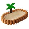 Cat Scratcher Bed Coconut Tree Decoration Cat Scratching Pad Abrasion Resistant Sisal Pet Scratcher Lounge Bed for Home
