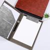 File Storage Clipboard Leather File Folders Vintage Contract File Folders  Resume