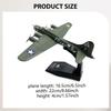 1:Flugzeugmodell im Maßstab 1:144 mit Display-Ständer Desktop-Dekoration Jäger Diecast Party