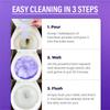 Toilet Bowl Cleaner Self Activating Miracles Powder Foam Deep Descaling Stain Remover Toilet Powder for Toilet Bowl Cleaning