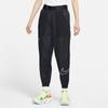 Nike Adjustable Waistband Drawstring Woven Joggers Women Bottoms Black DJ8997-010