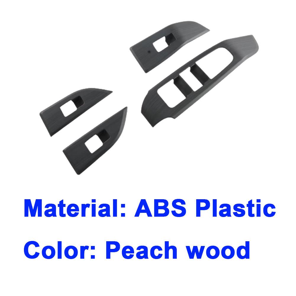 Car Door Armrest Panel Cover Glass Button Frame Decoration Sticker Interior Accessories For Nissan Qashqai J12 2024