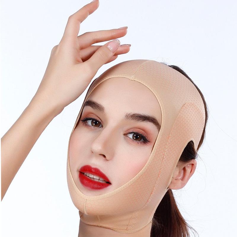 Скульптурирующая ночная маска для V-образного лица: Скульптурирование, подтяжка, укрепление, с инструментами для создания четкой V-линии