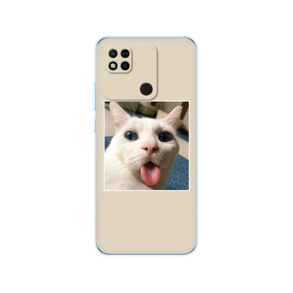 For Redmi 10A Case Back Cover For Xiaomi Redmi 10A Phone Case Redmi10A Bag Tpu Soft Silicon Protective Bumper Etui Funda Coque
