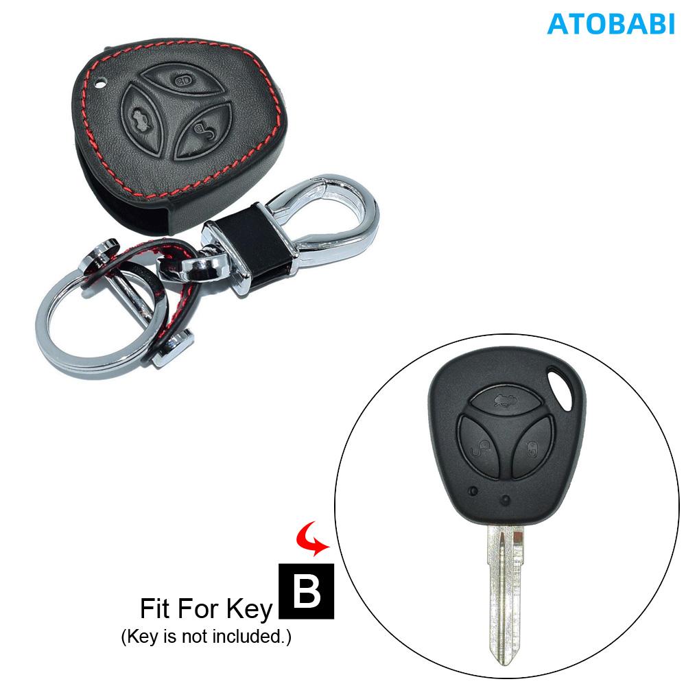 

Кожаный чехол-сумка для ключа автомобиля для Lada Granta Priora Kalina X-ray Vesta для Renault чехлы-протекторы для брелоков с дистанционным управлением автоаксессуары