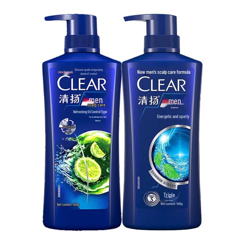 Clear Men Anti-Dandruff Shampoo Twin Pack
