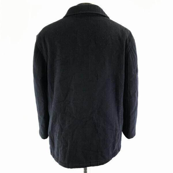 J.PRESS Wool Pea Coat Navy Men's S(USED)