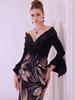 2026 Elegant Rhinestone Waist-Cinching Formal Dress - European & American Style