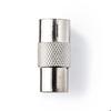 Coaxial Adapter | Cei (coaxial) Male - Those (coaxial) Female | Metal NED-5412810283095