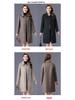 Women's Double-Faced Wool Camel Hair Coat - Autumn/Winter Style, Middle-Aged Mother's Loose, Slimming, Elegant Overcoat