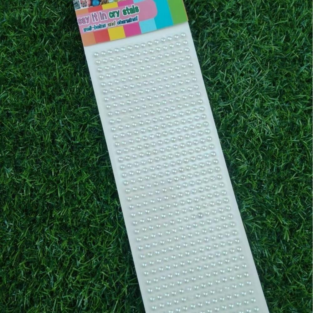 Round Shape 3D Gem Stickers Colorful Design Rhinestone Stickers Diamond Stickers  for Party Makeup