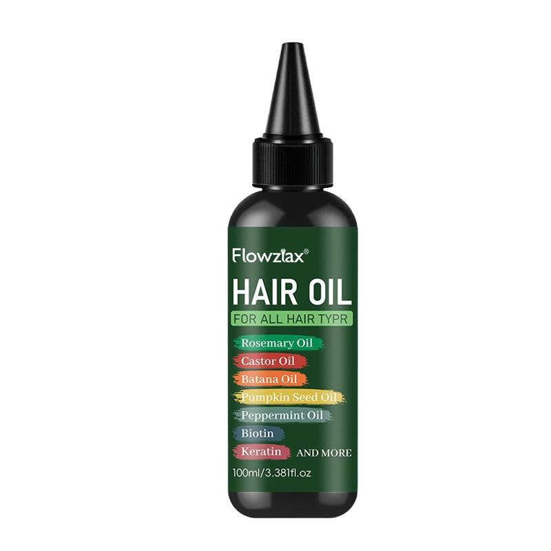 100ml 7-in-1 Multi Functional Hair Oil Batana Rosemary Keratin Smoothing Hair Serum For All Hair Types 7-in-1 multi-effect hair care essential oil 100ml