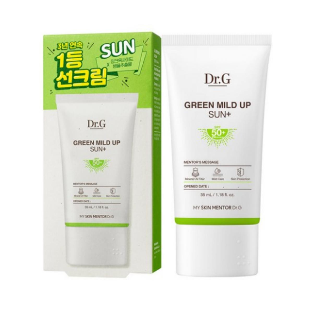 

Dr.G Green Mild Up Sun Plus SPF50+ PA++++ — 35 мл (1 единица)