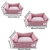 Indoor Dogs Small Medium Cat Sofa Sleeping Bed Pet Nest Cat Bed Pet Sofa Sleeping Bed Furniture Pet Supplies Accessories