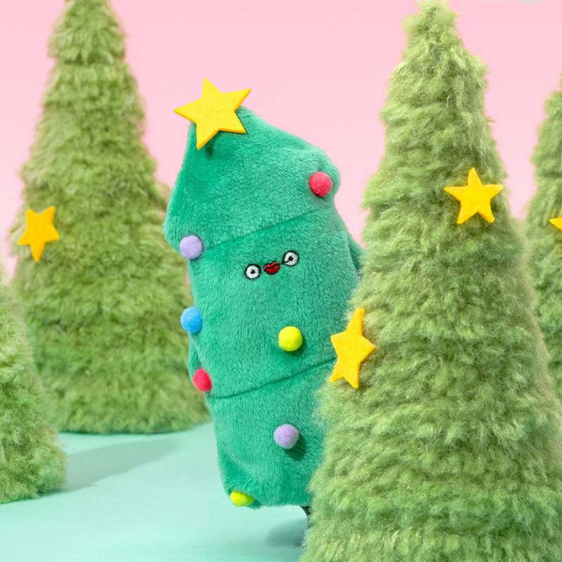 New POP MART FLABJACKS Shimmery Christmas Tree Trendy Figures PPMT-2410-0230