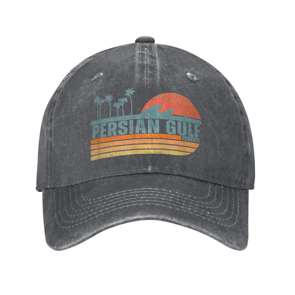 Persian Forever Heritage Arabian Iranian Baseball Cap Sunset Distressed Washed Hats Outdoor All Seasons Travel Soft Sun Cap