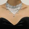 Bling Necklace Scarf Necklace Sequin Neckties Elegant Female Jewelry Ornament