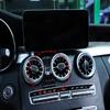 Car Phone Holder For Benz C200 260 300 W205 2015 2016-2021 Mobile Phone Support Car Mounts Wireless Charging Car Accessories