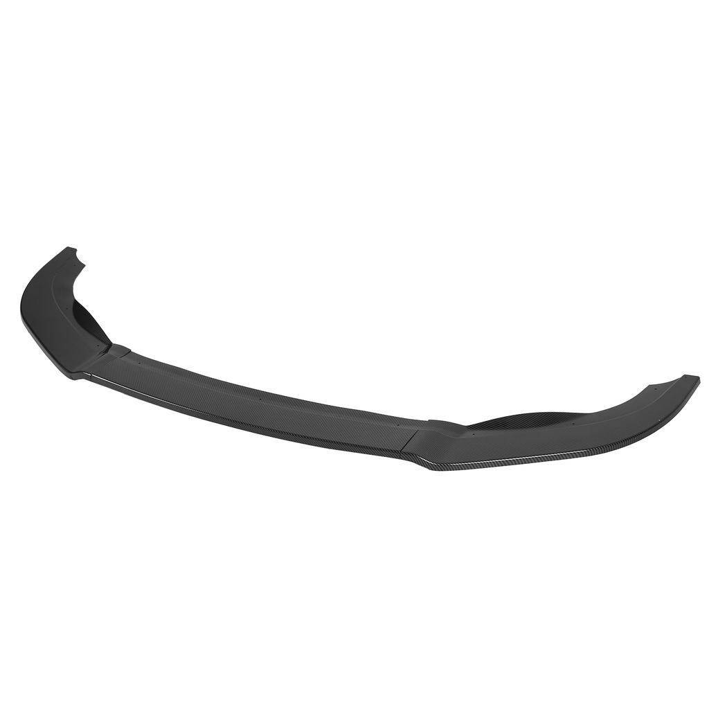 K SEEK DESIGN 3Sections Front Bumper Splitter Lip Replacement for MK6 R R20 20092013(Gloss Black )