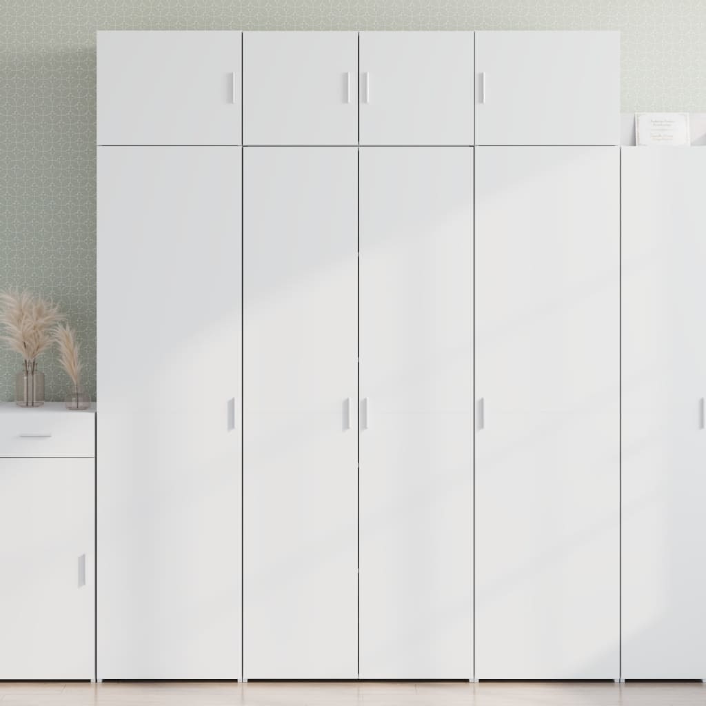 Vidaxl Armário Alto, Branco, 80X42,5X185 Cm, Material à Base de Madeira