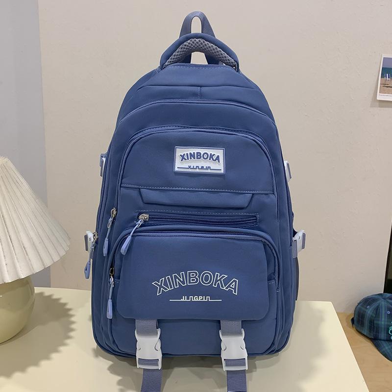 Schoolbags for Children Elementary School Students for Girls Junior High School Students Letter Backpack