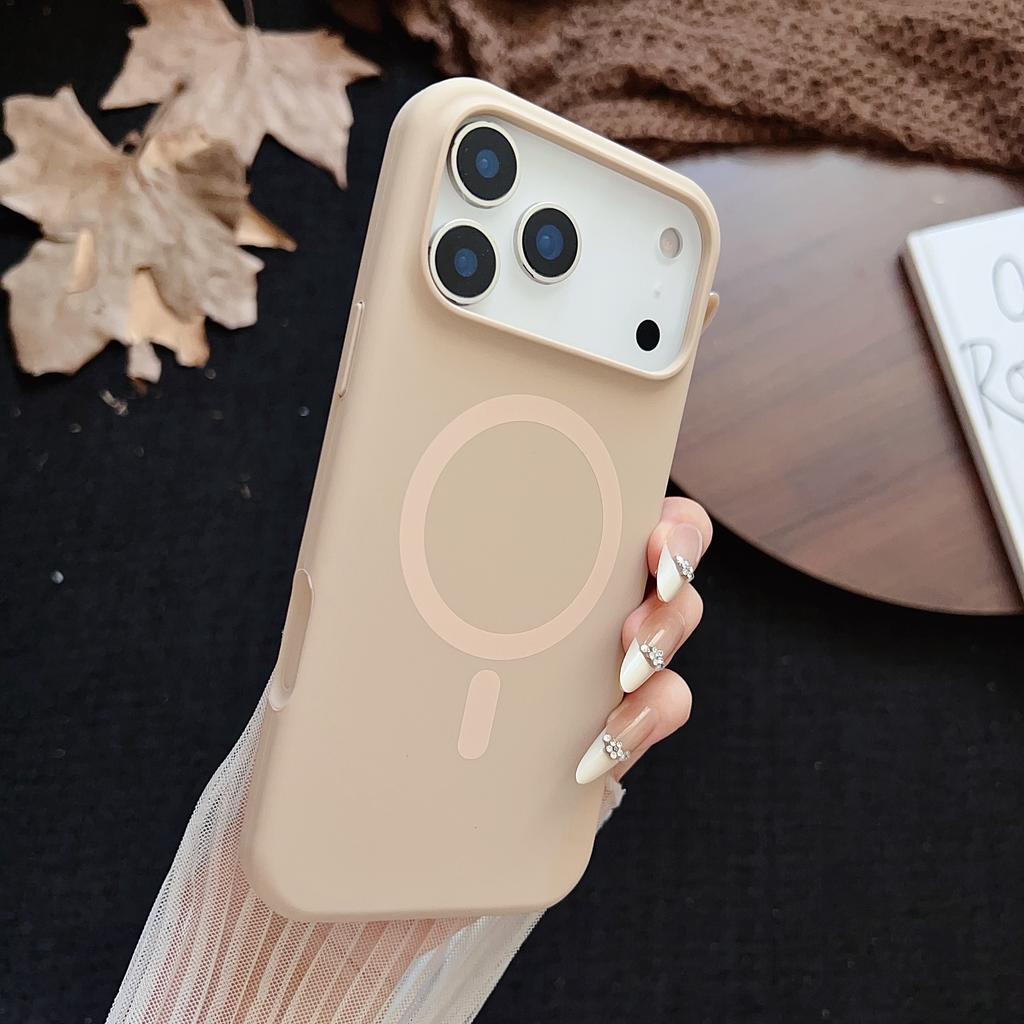 Bright Liquid Silicone For Magsafe Case For iPhone 17 Air 16 15 14 13 12 Pro Max Candy Color Wireless Charge Soft Cover