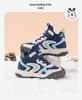 Babudou Kids' Sports Shoes 2025: Non-Slip, Plus Velvet, Autumn/Winter Running Shoes for Boys